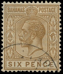 バハマ 1921 SG122a