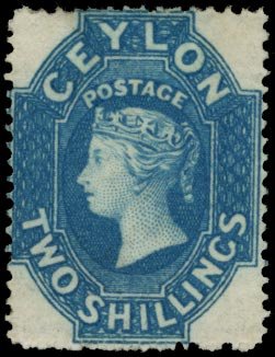 セイロン 1861 SG27 Mint 2s 